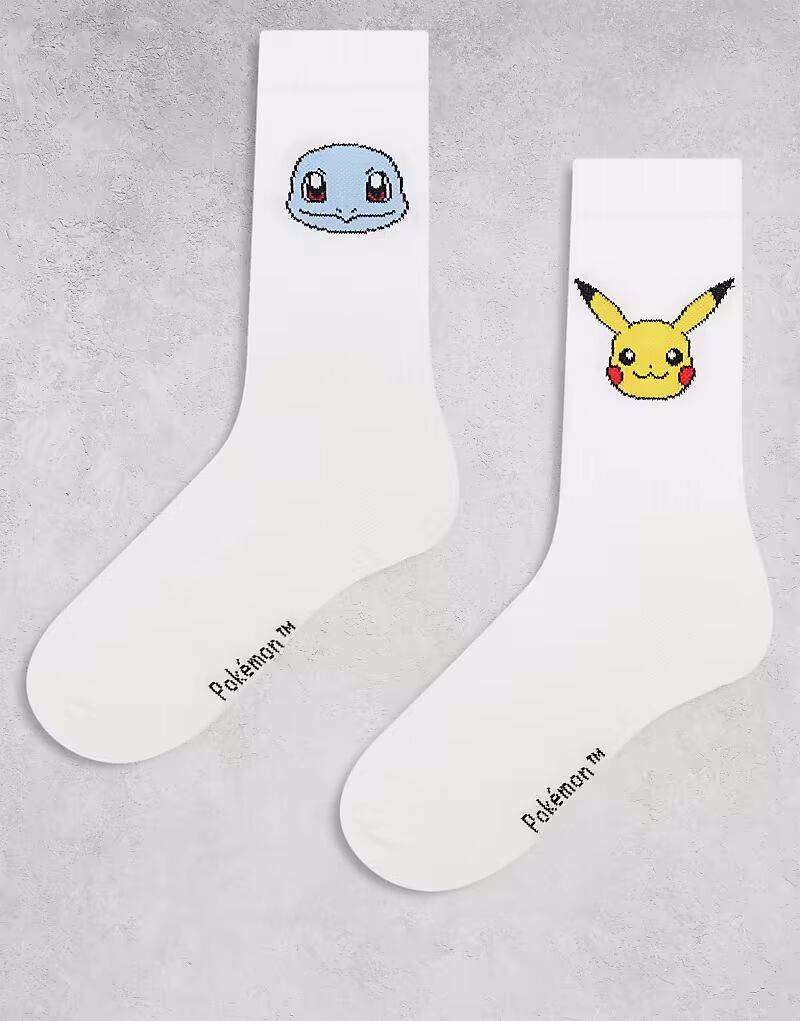 ASOS DESIGN 2 пары носков с принтом покемонов в цвете экрю
ASOS DESIGN 2 пары носков с принтом покемонов в цвете экрю