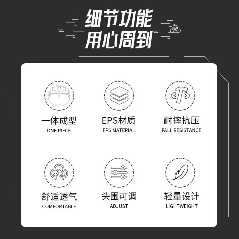 Шлем 40000 KM для велоспорта с задним фонарем, белый
Шлем 40000 KM для велоспорта с задним фонарем, белый