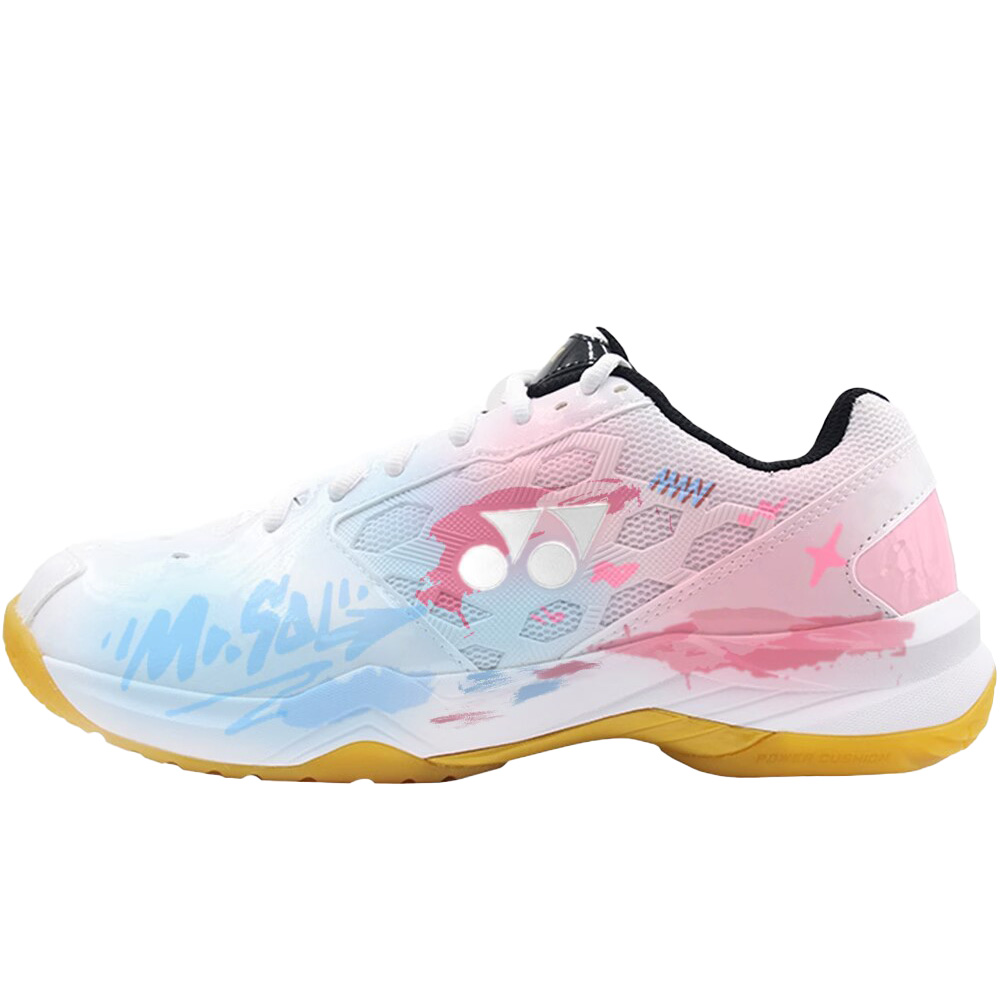 Кроссовки для бадминтона low top unisex с технологией power cushion, устойчивые к истиранию и амортизирующие YONEX, белый
Кроссовки для бадминтона low top unisex с технологией power cushion, устойчивые к истиранию и амортизирующие YONEX, белый