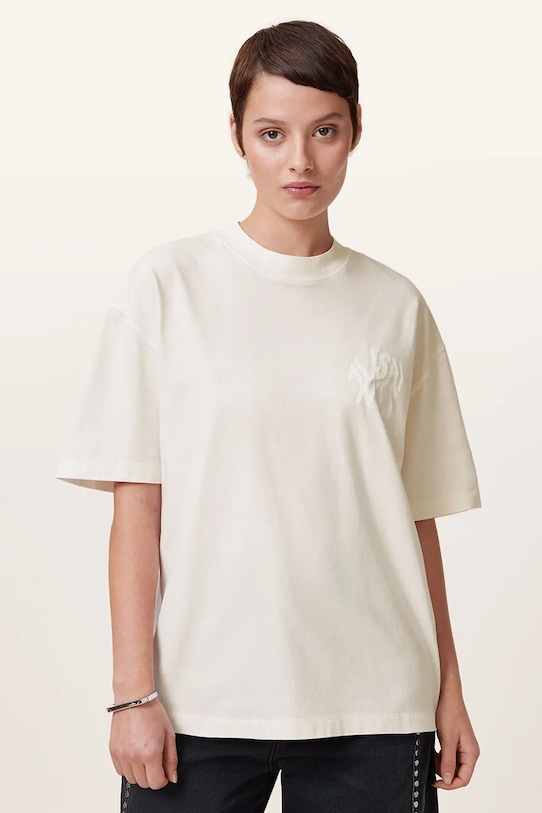 Хлопковая футболка Orlando Etta Allsaints, белый
Хлопковая футболка Orlando Etta Allsaints, белый