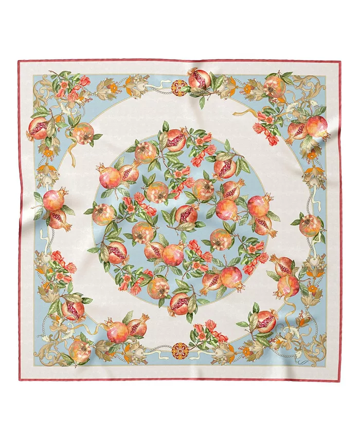 Мелограно - Женский шейный платок из шелка ручной работы Elizabetta, синий
Мелограно - Женский шейный платок из шелка ручной работы Elizabetta, синий