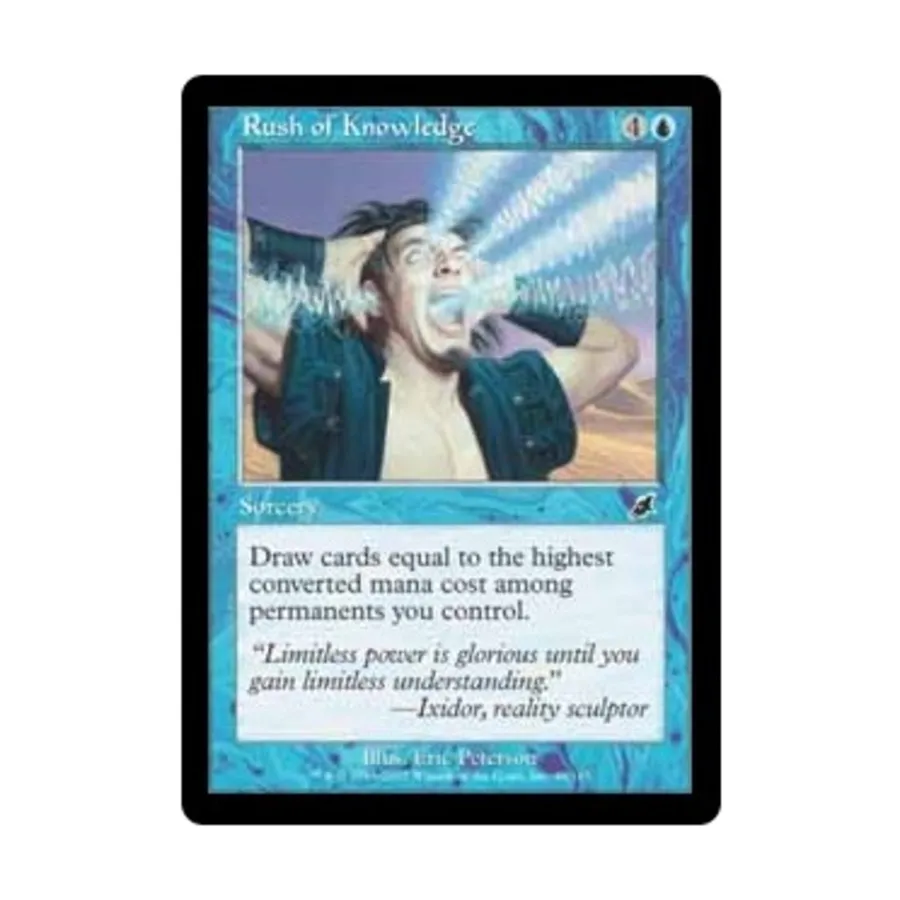 CCG Прилив знаний (С), MTG - Scourge
CCG Прилив знаний (С), MTG - Scourge