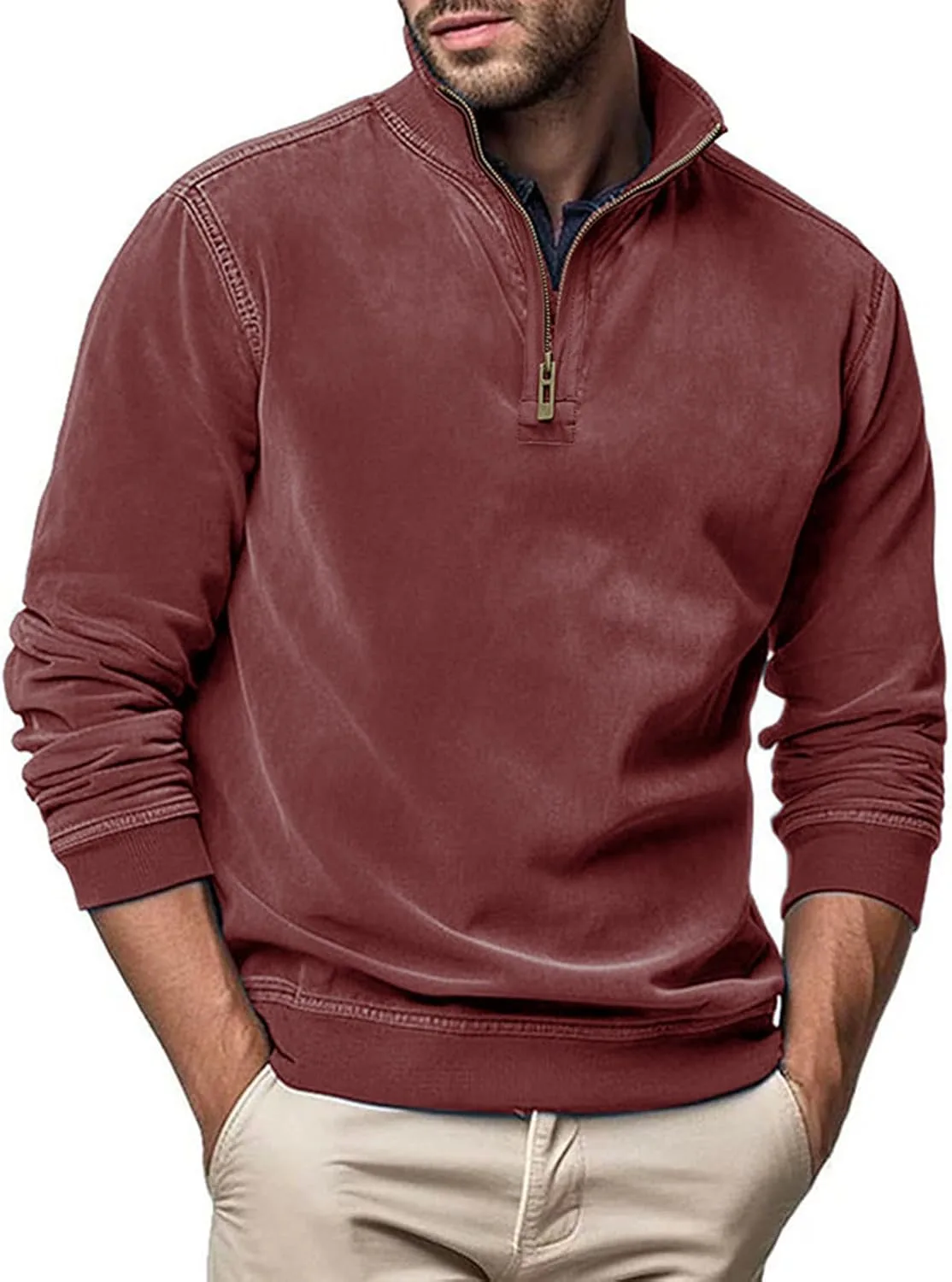 Толстовка с молнией на четверть Vintage, Suede Fleece, осень-зима
Толстовка с молнией на четверть Vintage, Suede Fleece, осень-зима