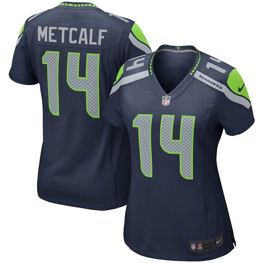 Женское джерси Nike DK Metcalf College Navy Seattle Seahawks Game Player, цвет Sea Navy
Женское джерси Nike DK Metcalf College Navy Seattle Seahawks Game Player, цвет Sea Navy