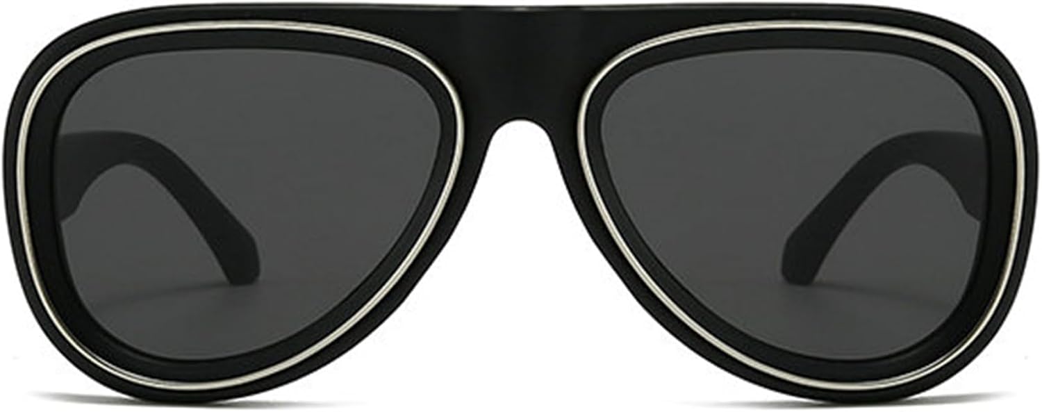 Солнцезащитные очки Helena Fashion Oval для женщин и мужчин, ретро, увеличенного размера, с двойной оправой, в стиле «пилот», модные, с защитой от УФ-излучения UV400, C1
Солнцезащитные очки Helena Fashion Oval для женщин и мужчин, ретро, увеличенного размера, с двойной оправой, в стиле «пилот», модные, с защитой от УФ-излучения UV400, C1