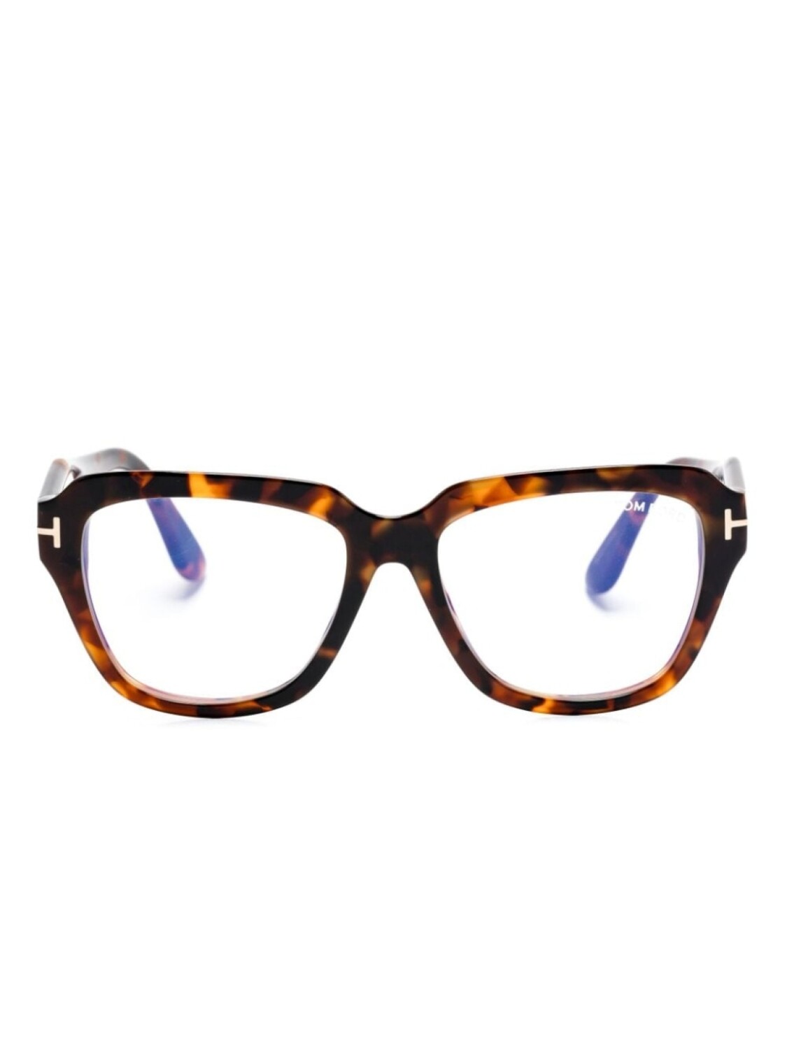 TOM FORD Eyewear очки в массивной оправе, коричневый
TOM FORD Eyewear очки в массивной оправе, коричневый