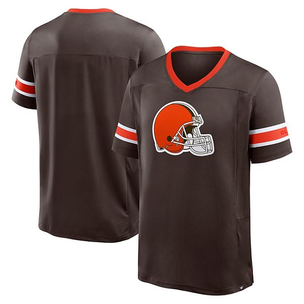 Мужская коричневая футболка Cleveland Browns Hometown Premium Hashmark с V-образным вырезом Fanatics
Мужская коричневая футболка Cleveland Browns Hometown Premium Hashmark с V-образным вырезом Fanatics