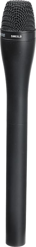 Динамический микрофон Shure SM63LB Omnidirectional Dynamic Handheld Mic with Extended Handle
Динамический микрофон Shure SM63LB Omnidirectional Dynamic Handheld Mic with Extended Handle
