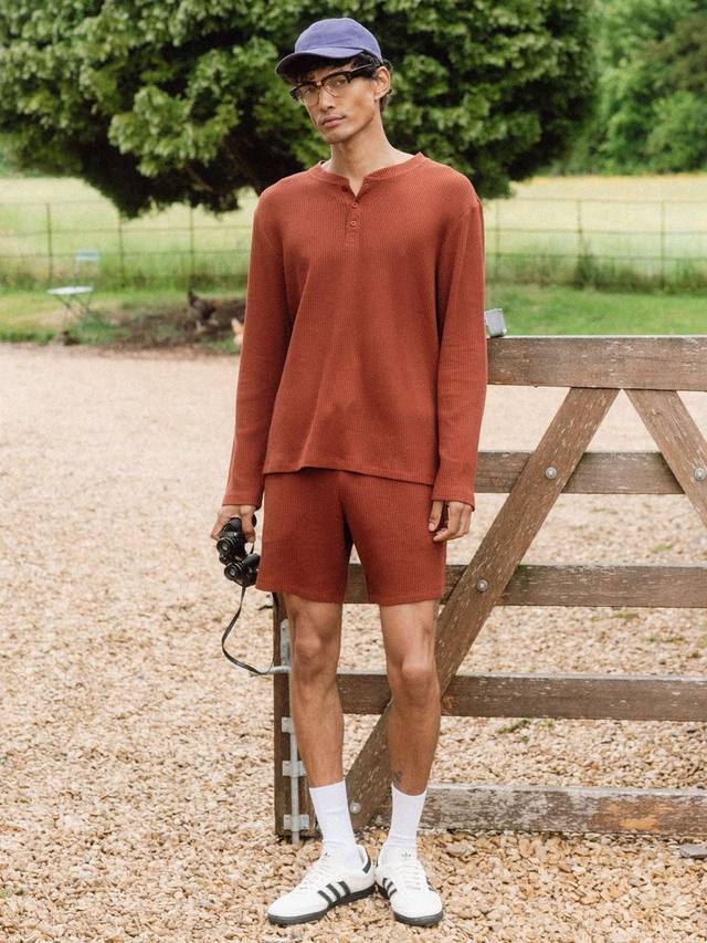 Шорты для отдыха из вафельной хлопковой ткани Chelsea Peers, Orange
Шорты для отдыха из вафельной хлопковой ткани Chelsea Peers, Orange