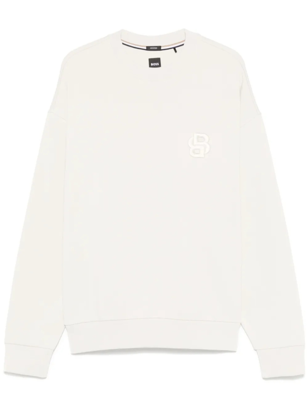 Хлопковая толстовка BOSS Double B, нейтральный
Хлопковая толстовка BOSS Double B, нейтральный