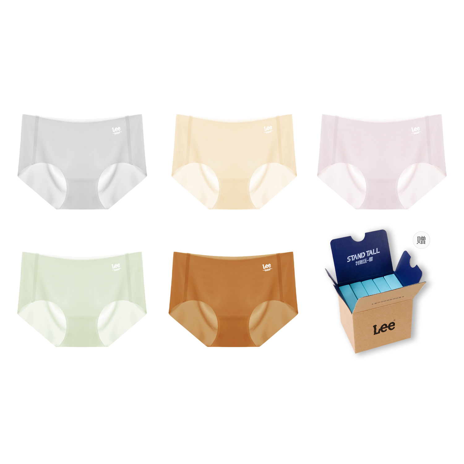 Lee Подарочный набор женского белья 5 пар
Lee Подарочный набор женского белья 5 пар