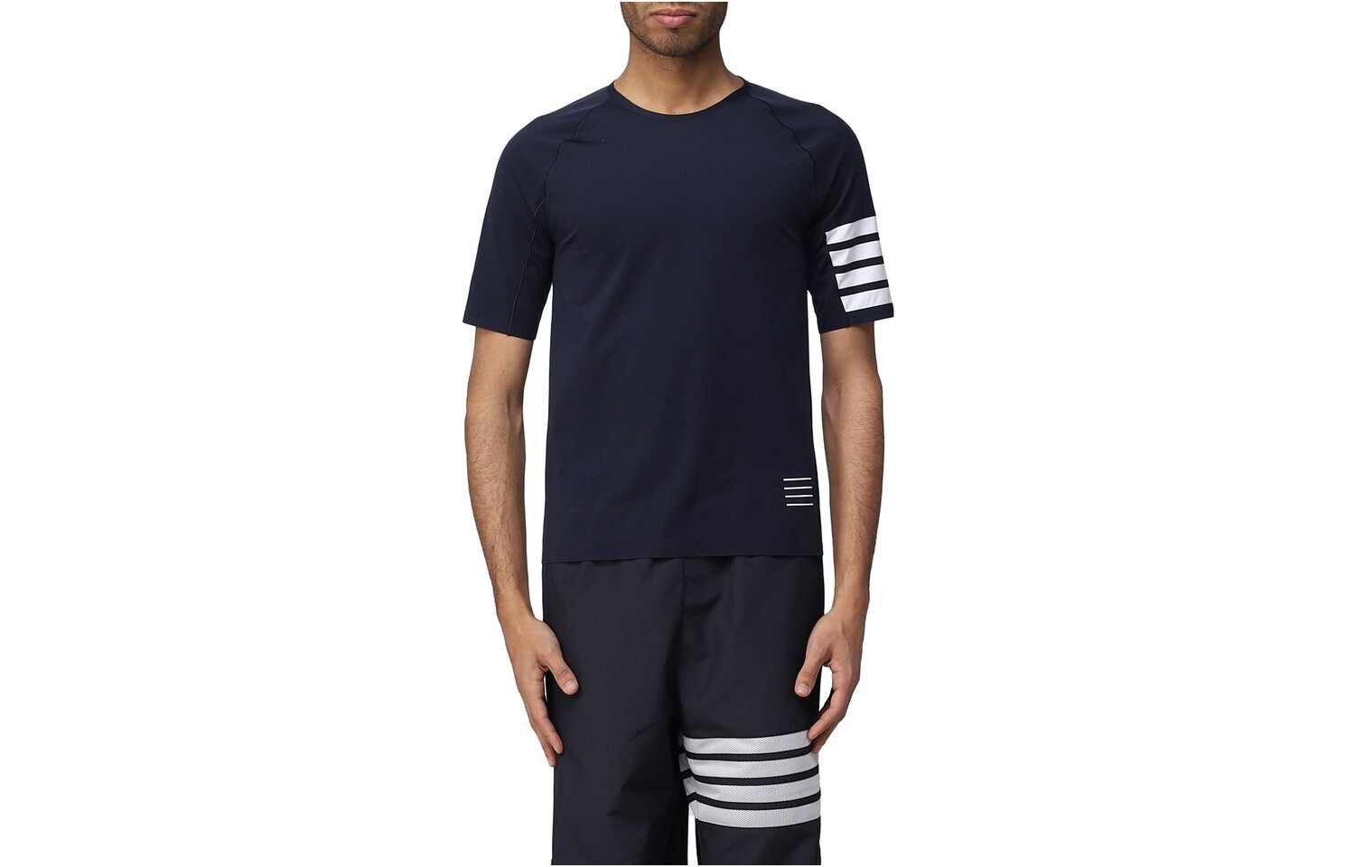 Футболка мужская темно-синяя Thom Browne, темно-синий
Футболка мужская темно-синяя Thom Browne, темно-синий