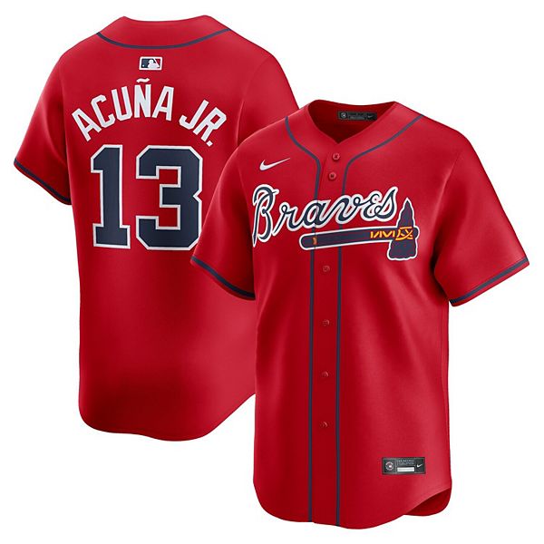Мужская футболка Ronald Acuña Jr Atlanta Braves Alternate Limited Nike
Мужская футболка Ronald Acuña Jr Atlanta Braves Alternate Limited Nike