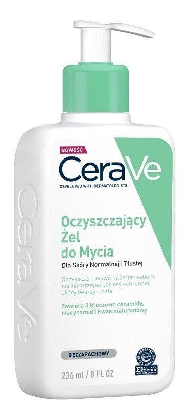 CeraVe Oczyszczający Żel do Mycia гель для умывания лица и тела, 236 ml
CeraVe Oczyszczający Żel do Mycia гель для умывания лица и тела, 236 ml