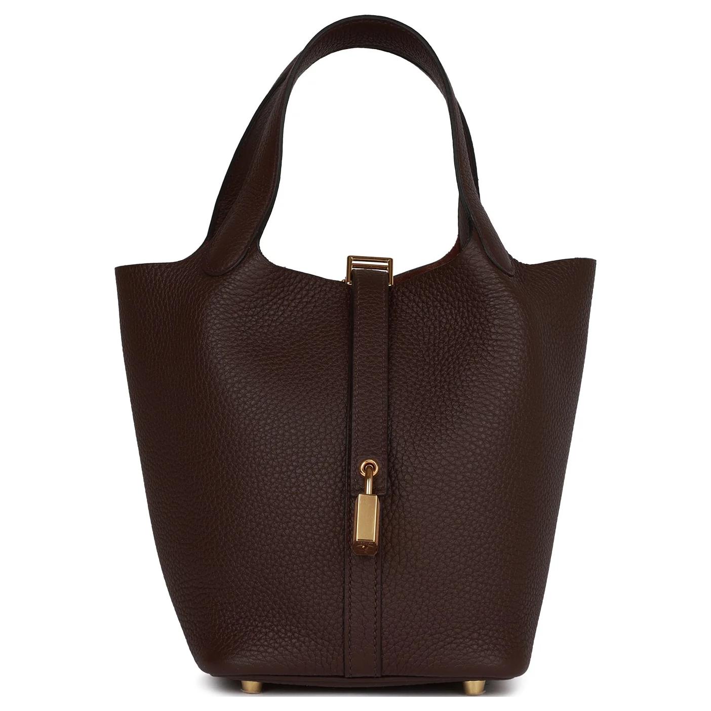 HERMES Пикотин Лок Клеменс Бычья кожа Сумка-корзинка Сумма-ведро Женская сумка Темный красновато-фиолетовый
HERMES Пикотин Лок Клеменс Бычья кожа Сумка-корзинка Сумма-ведро Женская сумка Темный красновато-фиолетовый