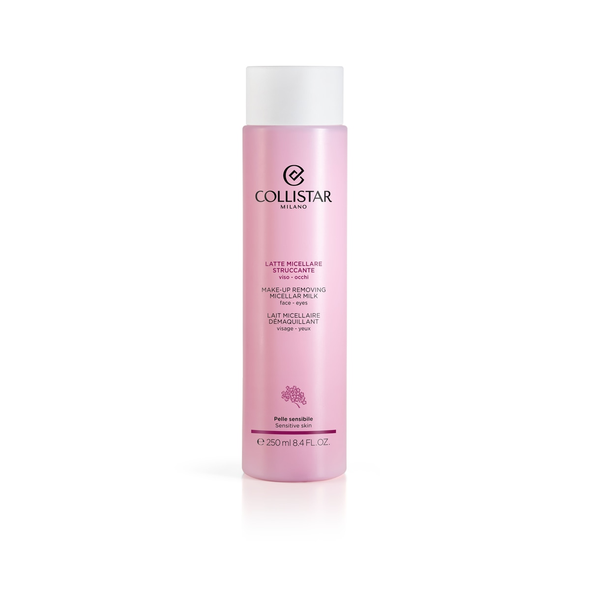 Средство для снятия макияжа make-up removing micellar milk Collistar, объем 250 мл
Средство для снятия макияжа make-up removing micellar milk Collistar, объем 250 мл
