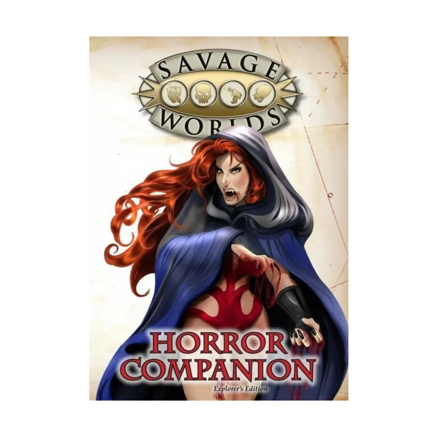 Horror Companion (Explorer's Edition), Savage Worlds (Pinnacle/Great White Games), мягкая обложка
Horror Companion (Explorer's Edition), Savage Worlds (Pinnacle/Great White Games), мягкая обложка
