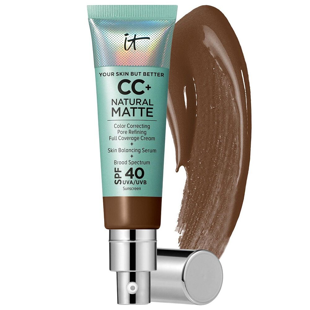 IT Cosmetics CC+ Cream Натуральная матовая основа с SPF 40, цвет Neutral Deep
IT Cosmetics CC+ Cream Натуральная матовая основа с SPF 40, цвет Neutral Deep
