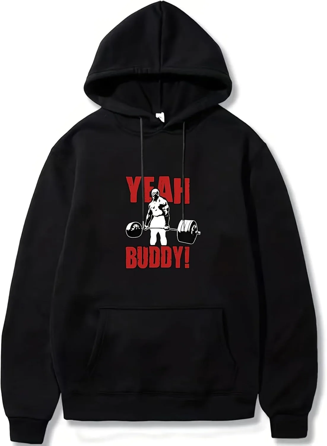 Yeah Buddy принт мужская модная худи — графический принт повседневный пуловер с капюшоном для осени и зимы NEKO MENA
Yeah Buddy принт мужская модная худи — графический принт повседневный пуловер с капюшоном для осени и зимы NEKO MENA