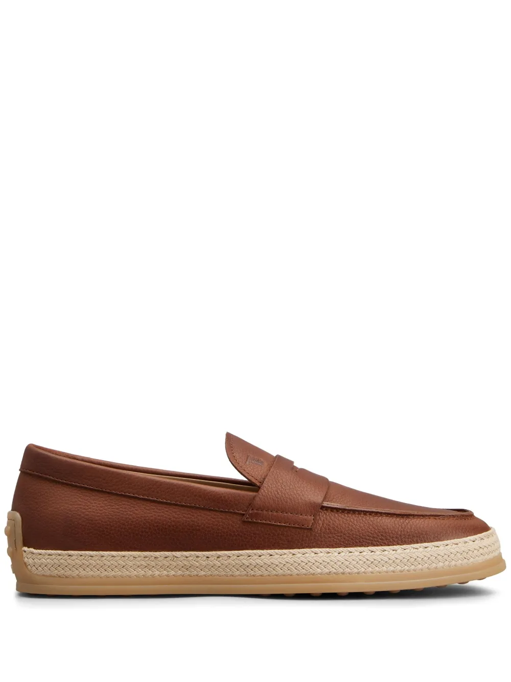 Кожаные лоферы TOD'S, коричневый 
Кожаные лоферы TOD'S, коричневый