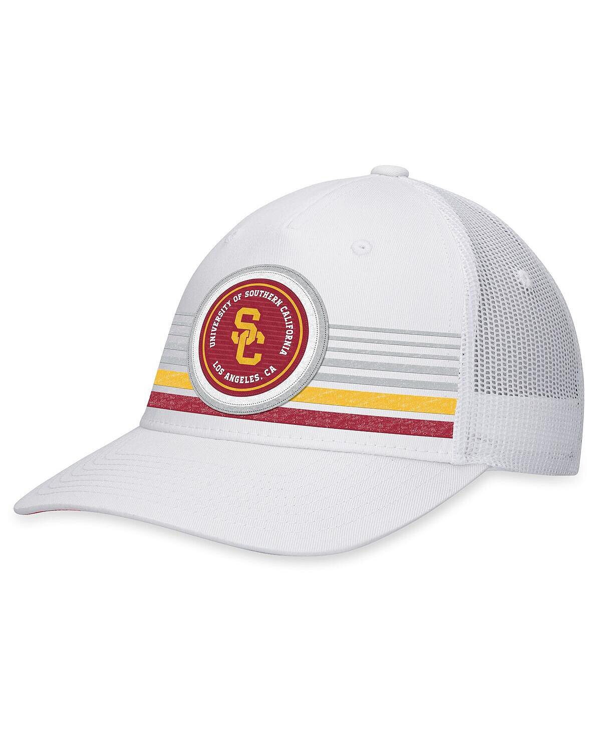 Мужская белая кепка USC Trojans Top Trace Trucker Snapback Top of the World
Мужская белая кепка USC Trojans Top Trace Trucker Snapback Top of the World
