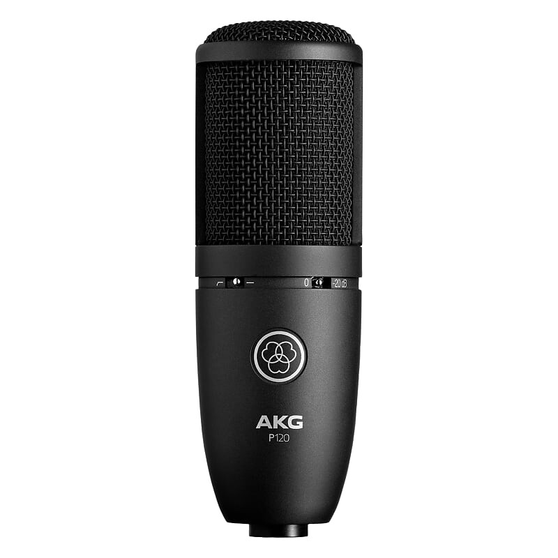 Студийный конденсаторный микрофон AKG P120 General-Purpose Medium Diaphragm Cardioid Condenser Microphone
Студийный конденсаторный микрофон AKG P120 General-Purpose Medium Diaphragm Cardioid Condenser Microphone