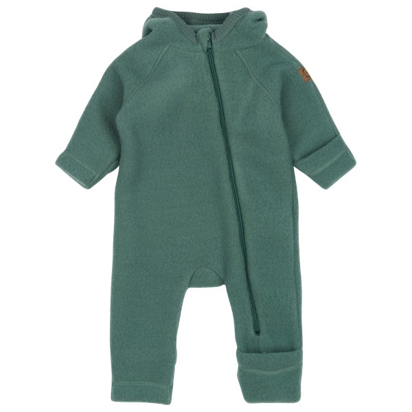 Детский шерстяной комбинезон с ушками Mikk-Line, зеленый
Детский шерстяной комбинезон с ушками Mikk-Line, зеленый