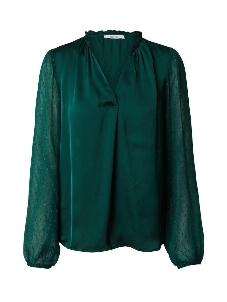 Блуза About You LAURINA, темно-зеленый
Блуза About You LAURINA, темно-зеленый