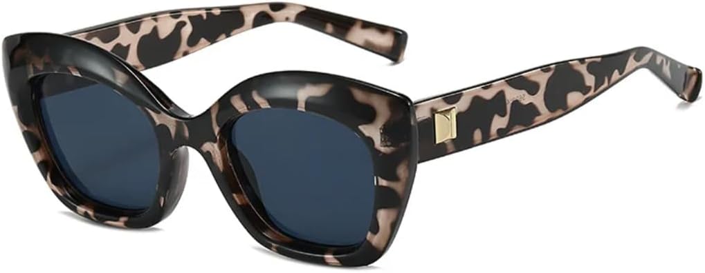 Солнцезащитные очки «Кошачий глаз» желейного цвета для женщин, ретро-очки с заклепками для мужчин, леопардовые очки с защитой от УФ-излучения UV400 TVTBBVV, Grey Leopard
Солнцезащитные очки «Кошачий глаз» желейного цвета для женщин, ретро-очки с заклепками для мужчин, леопардовые очки с защитой от УФ-излучения UV400 TVTBBVV, Grey Leopard