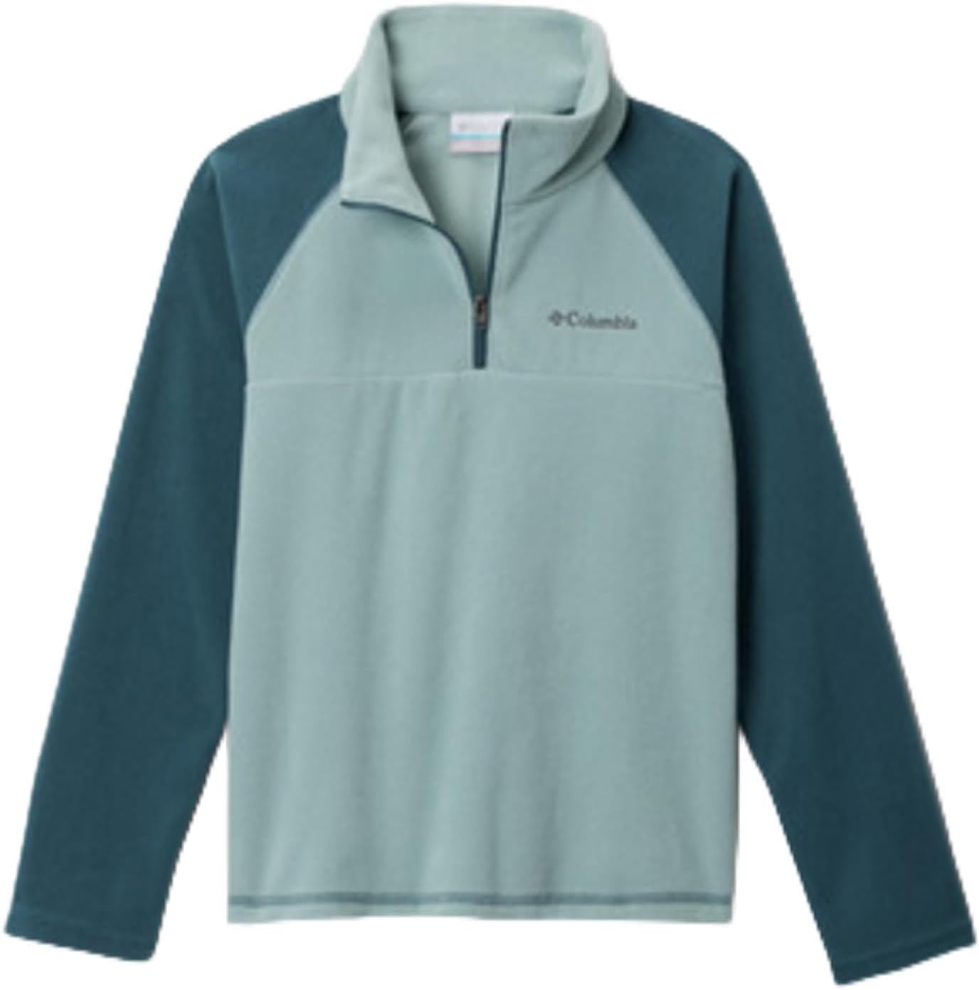 Columbia Little Boys' Glacial Half Zip, Crushed Blue/Everblue
Columbia Little Boys' Glacial Half Zip, Crushed Blue/Everblue