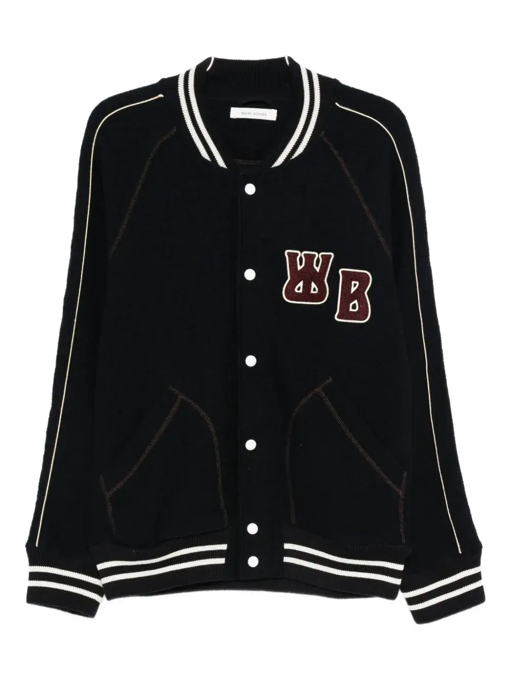 Куртка с вышитыми нашивками Wales Bonner, синий
Куртка с вышитыми нашивками Wales Bonner, синий