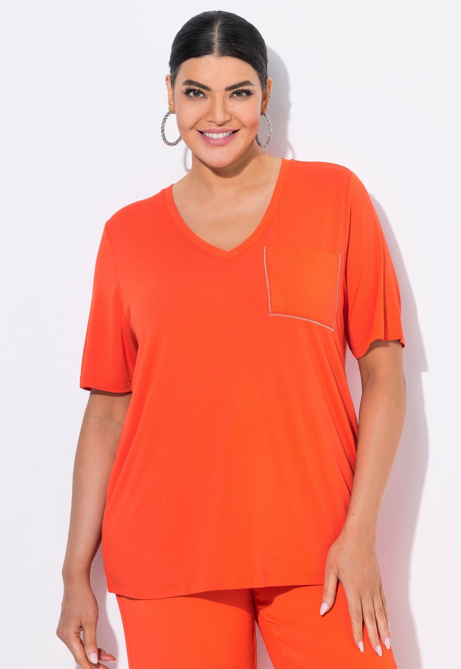 Блуза Ulla Popken RHINESTONE CHEST POCKET SHORT SLEEVE , Orange
Блуза Ulla Popken RHINESTONE CHEST POCKET SHORT SLEEVE , Orange