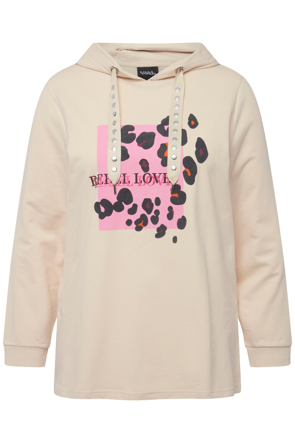 Толстовка Ulla Popken, бежевый
Толстовка Ulla Popken, бежевый