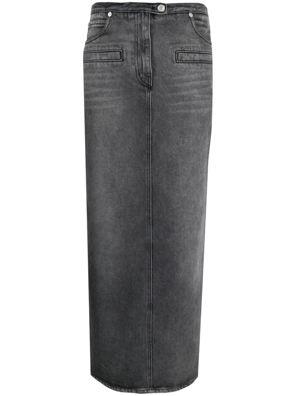 Джинсовая юбка Heritage с эффектом потертости Courrèges, серый
Джинсовая юбка Heritage с эффектом потертости Courrèges, серый