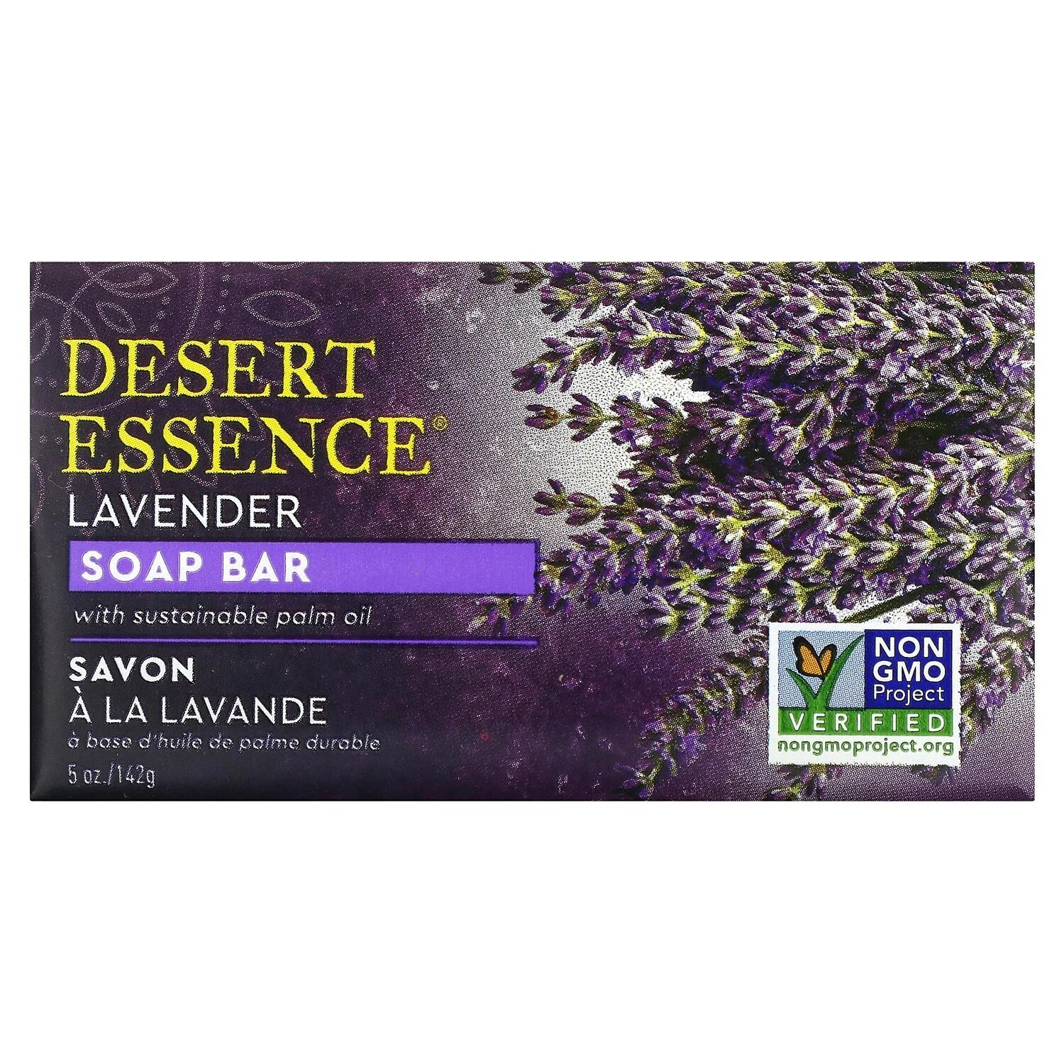 Desert Essence Мыло с лавандой 5 унций (142 г)
Desert Essence Мыло с лавандой 5 унций (142 г)