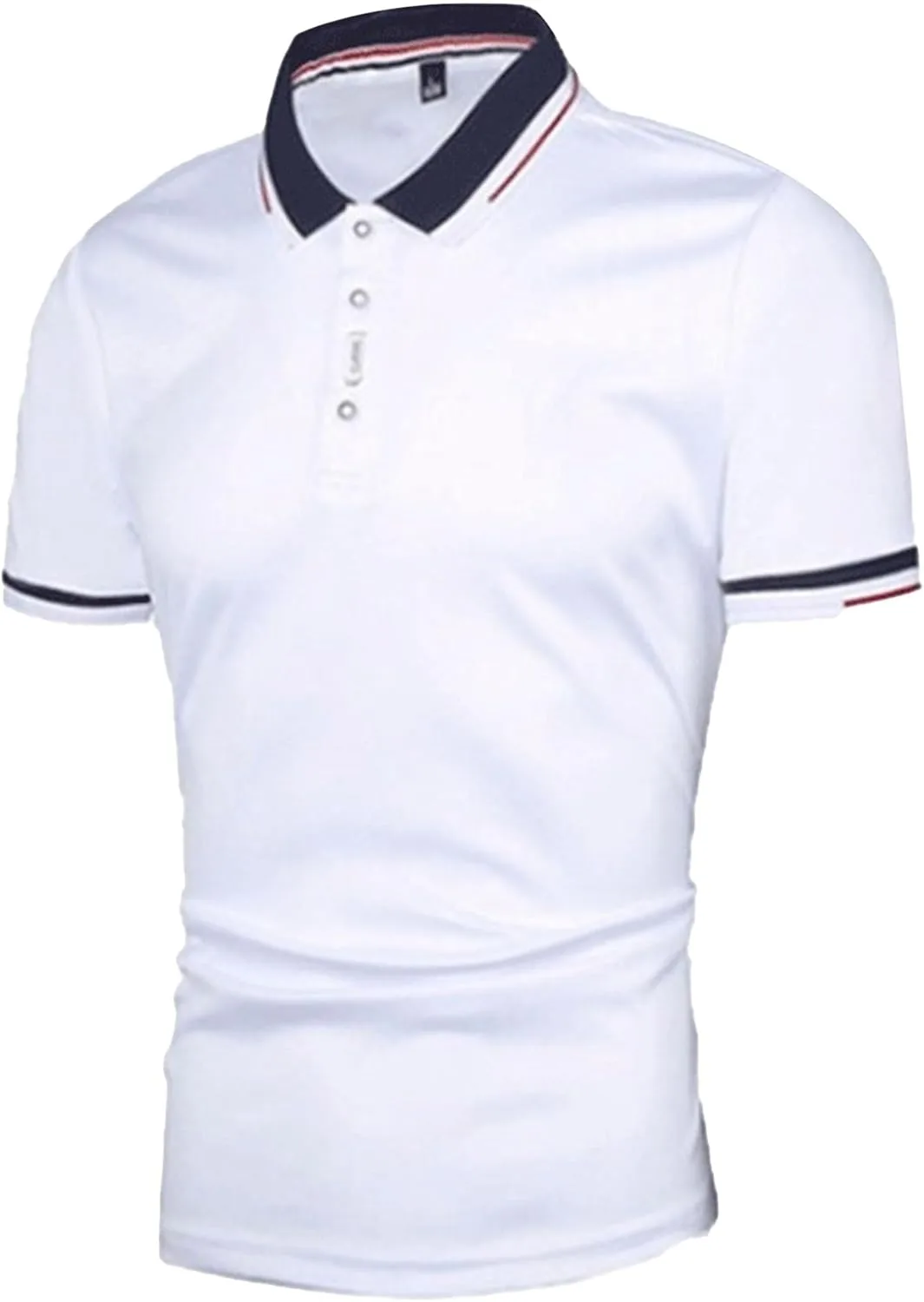 Мужская футболка Polo с контрастными лацканами, Regular Fit, короткий рукав Aosufei
Мужская футболка Polo с контрастными лацканами, Regular Fit, короткий рукав Aosufei