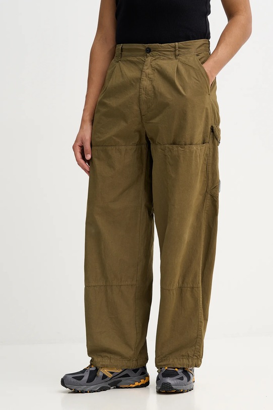 Хлопковые брюки C.P. Company, зеленый
Хлопковые брюки C.P. Company, зеленый