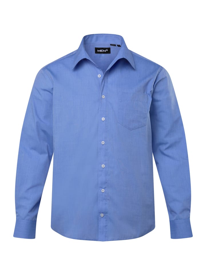 Рубашка Men Plus, светло-синий 
Рубашка Men Plus, светло-синий