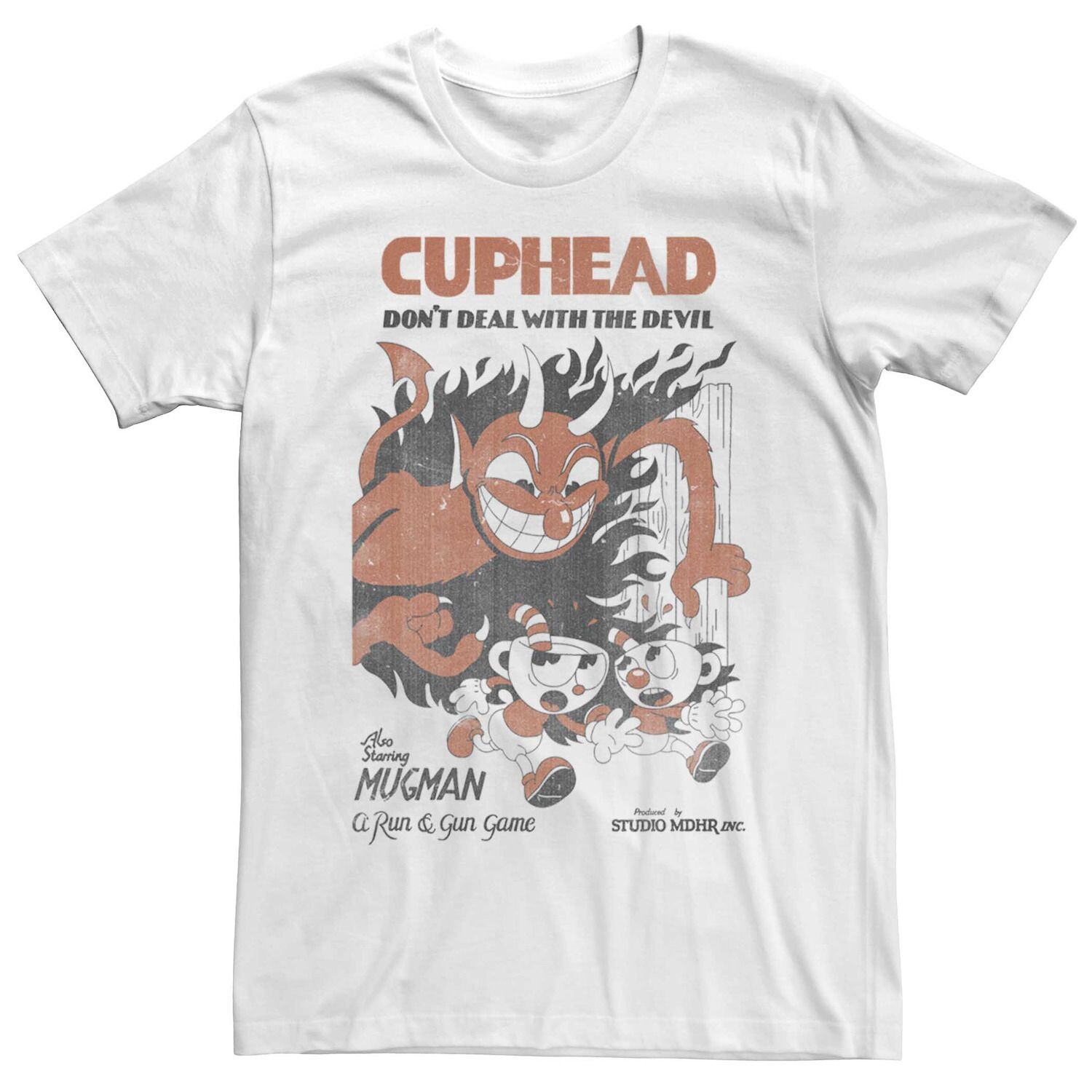 Мужская винтажная футболка Cuphead Don't Deal With The Devil Licensed Character
Мужская винтажная футболка Cuphead Don't Deal With The Devil Licensed Character