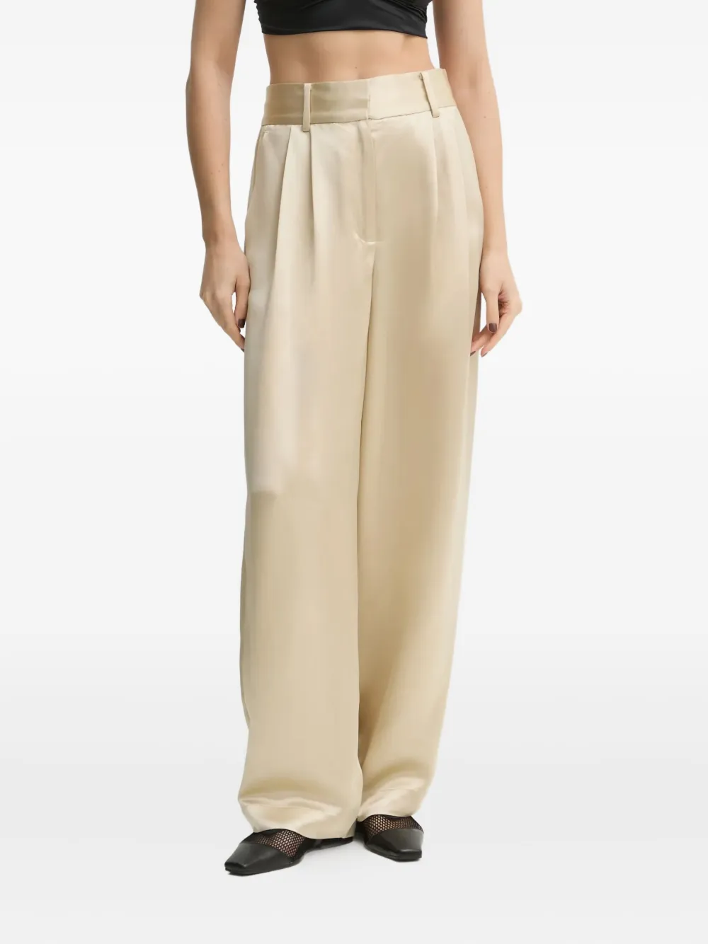 Плиссированные атласные брюки BY MALENE BIRGER, нейтральный
Плиссированные атласные брюки BY MALENE BIRGER, нейтральный