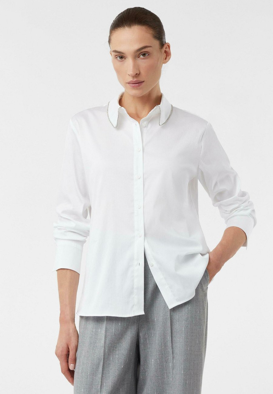 Блуза comma Button-down blouse, Weiß/White
Блуза comma Button-down blouse, Weiß/White
