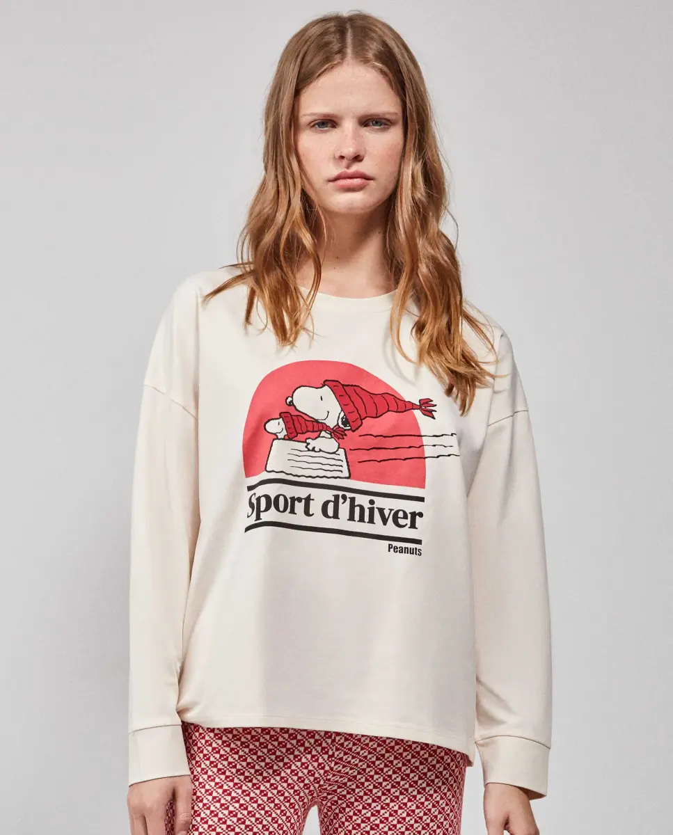 Футболка женская с длинными рукавами «Снупи» Gisela, бежевый
Футболка женская с длинными рукавами «Снупи» Gisela, бежевый