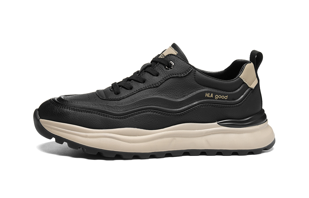 HLA Низкие повседневные туфли мужские черные
HLA Низкие повседневные туфли мужские черные