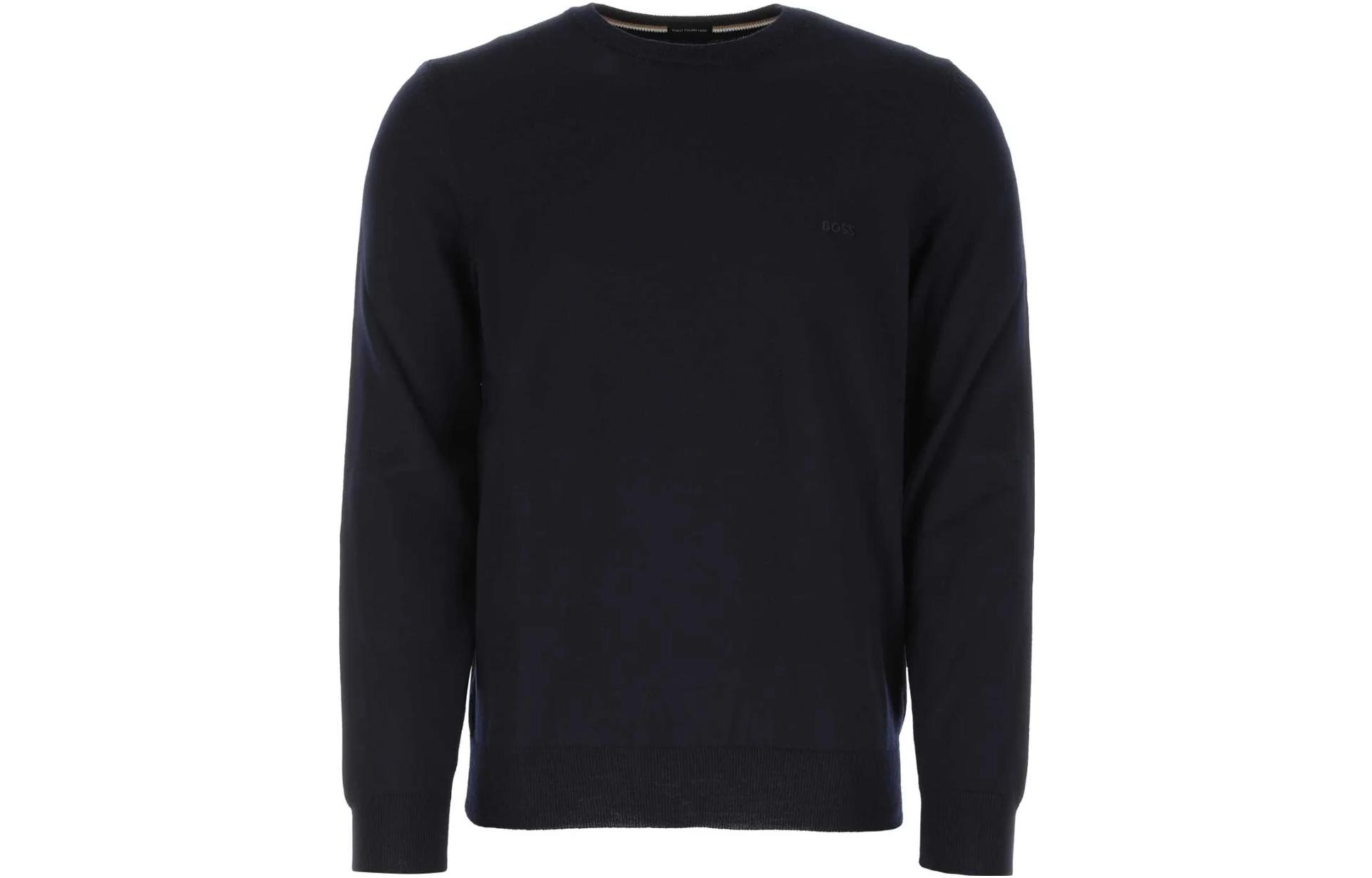 Футболка с вышитым логотипом Boss HUGO BOSS, морской синий 
Футболка с вышитым логотипом Boss HUGO BOSS, морской синий