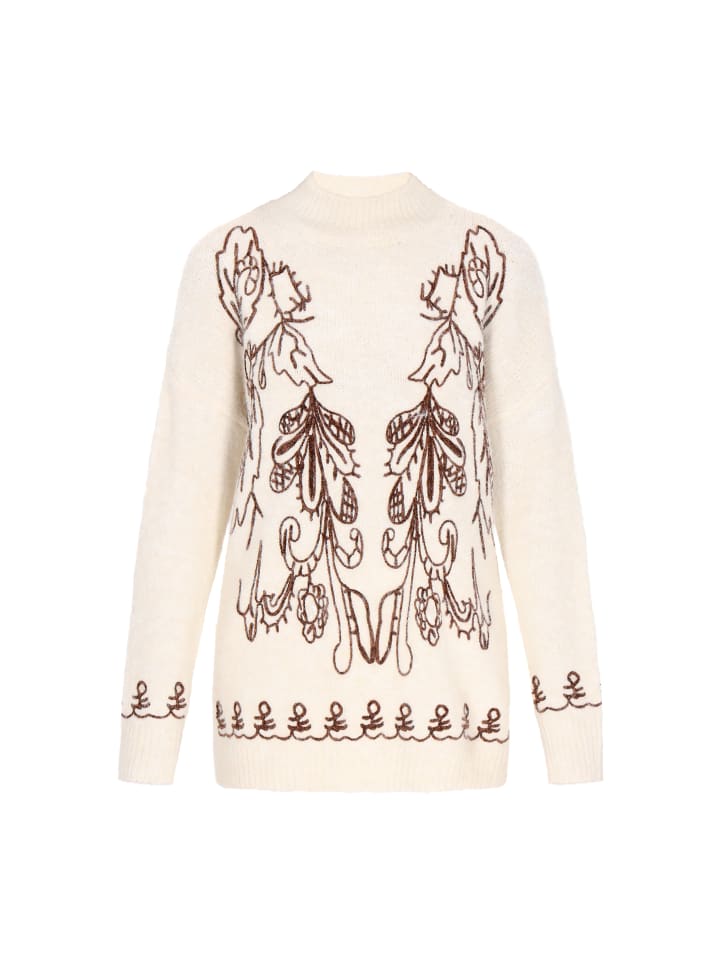 Женский свитер бежевого цвета usha FESTIVAL
Женский свитер бежевого цвета usha FESTIVAL