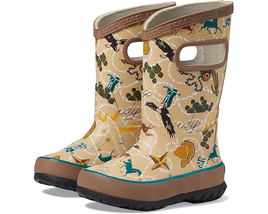 Ботинки Bogs Kids Rain Boots New Western, цвет Tan Multi
Ботинки Bogs Kids Rain Boots New Western, цвет Tan Multi