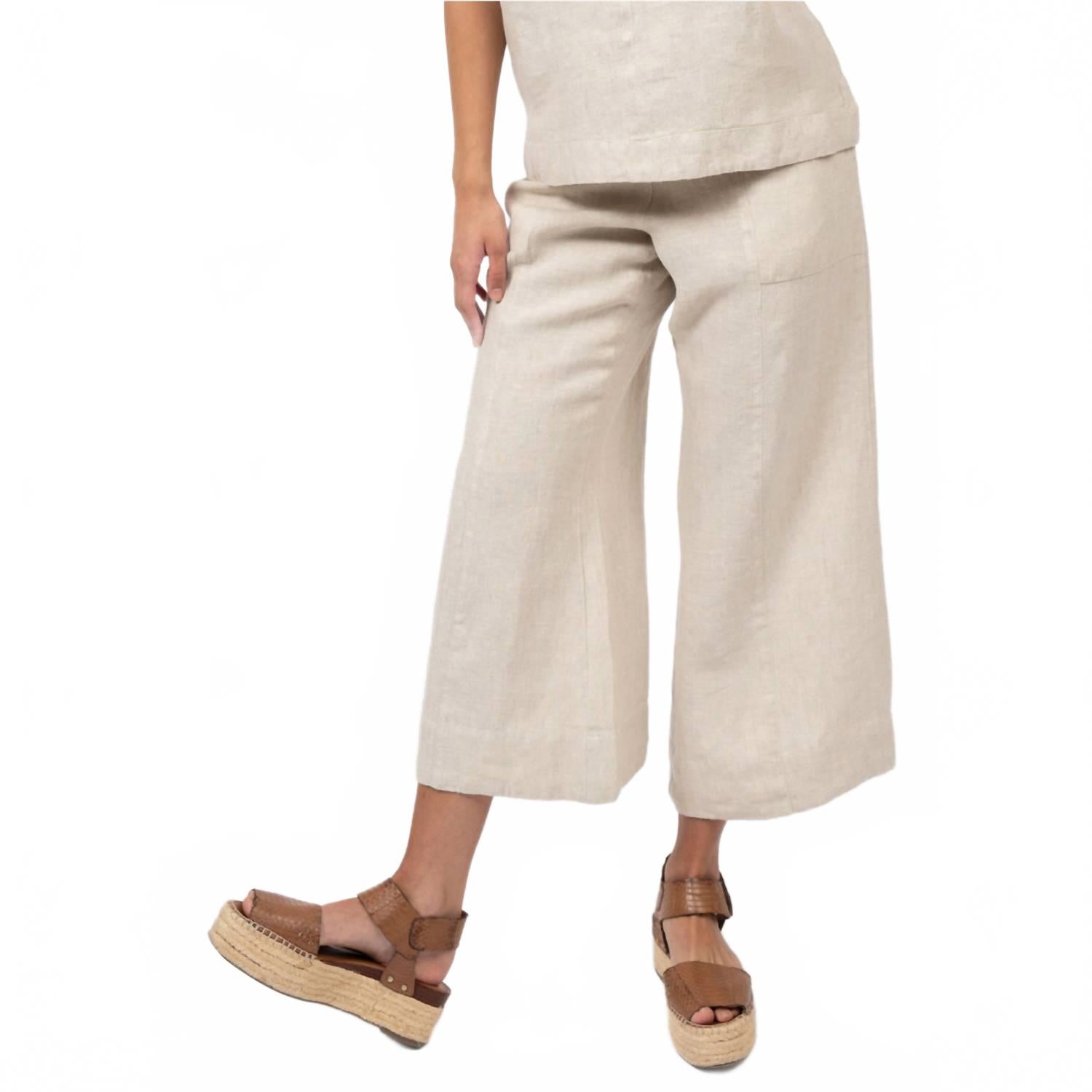 Брюки с карманами Slouch в натуральном цвете Ivy Jane
Брюки с карманами Slouch в натуральном цвете Ivy Jane