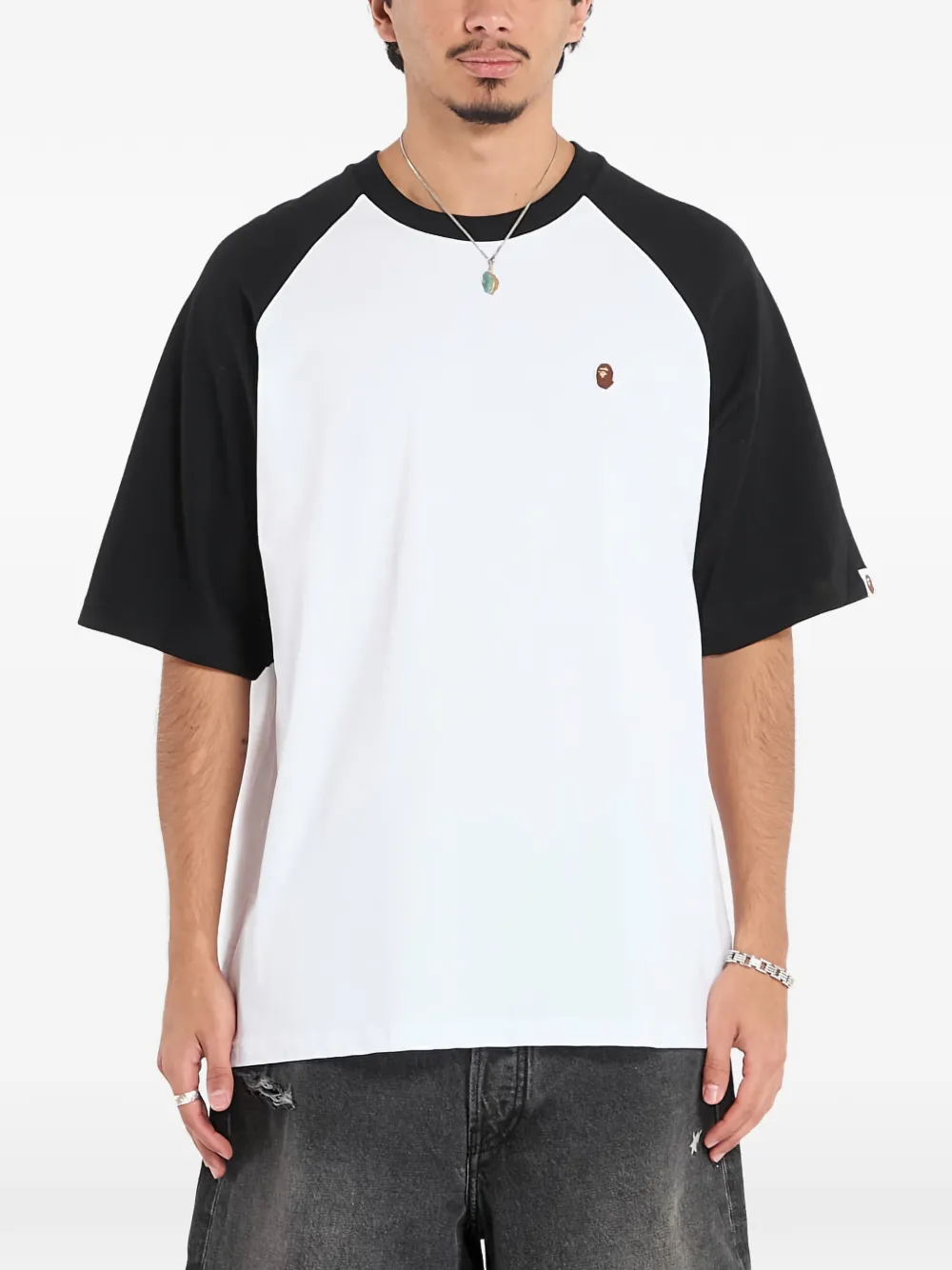 Футболка свободного кроя A Bathing Ape, белый
Футболка свободного кроя A Bathing Ape, белый