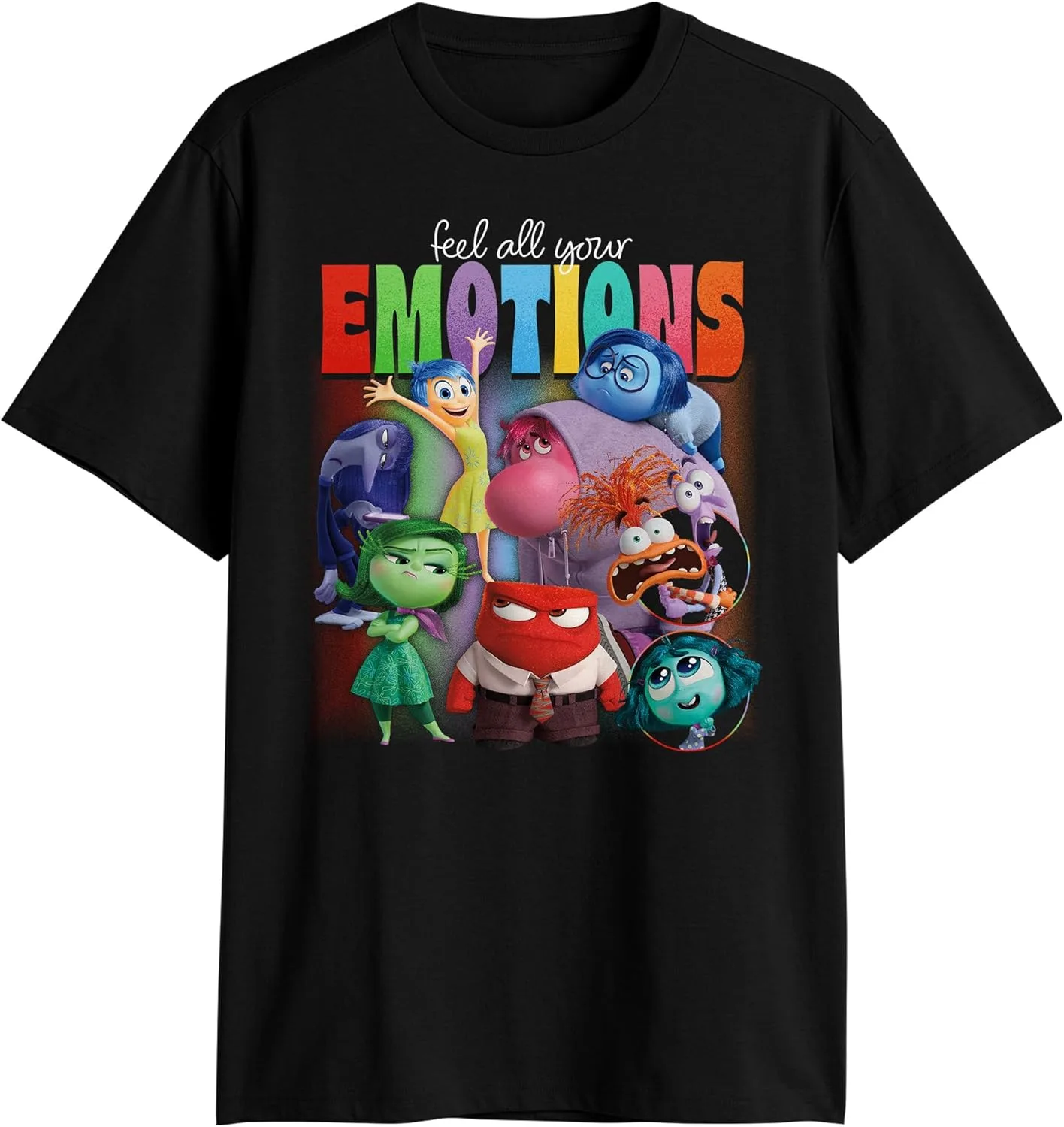 Футболка взрослая Disney Pixar Inside Out 2 Feel All Your Emotions
Футболка взрослая Disney Pixar Inside Out 2 Feel All Your Emotions
