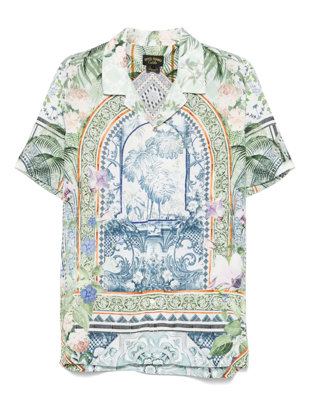 Рубашка с принтом Jardim Party Camilla, зеленый
Рубашка с принтом Jardim Party Camilla, зеленый